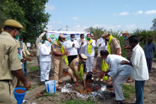 excise deputy commissioner trees plantation in sangareddy district