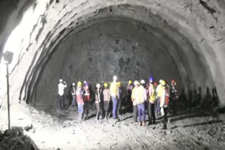 Breakthrough of second tunnel