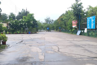 Deserted davv campus