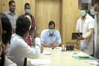 Kejriwal launches video-call facility for COVID-19 patients at LNJP hospital