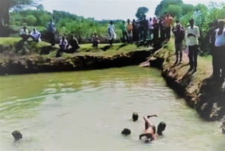 Tragedy: A well that swallowed a 8th class boy in sangareddy district kangti mandal