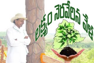 cm kcr inaugurated sixth phase haritha haram