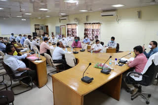 Collector took review meeting