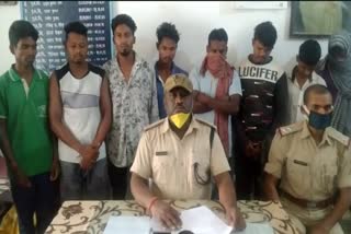 8 thieves arrested in Chaibasa