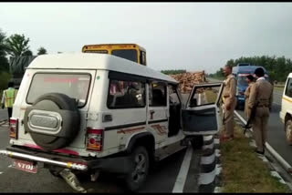 Etv Bharat, Gujarati News, Accident in Rampur