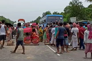 blockade national high way