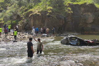 Five died in  eco car accident at Doda road