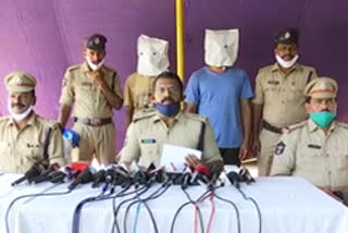 police chaged murder case at kadapa