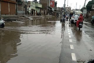 People get relief from heat after rains in Bhiwani