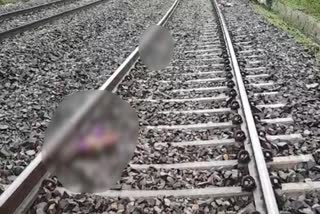 woman dead body found on railway track in giridih