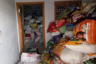 200 Bags illegal ration rice seized in boyapalem guntur district