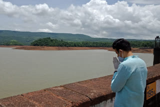 Samarjit Singh Ghatge visited Radhanagari Dam On the occasion of Rajarshi Shahu maharaj Jayanti,