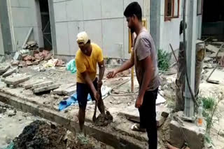 cleaning of drain before Monsoon in delhi