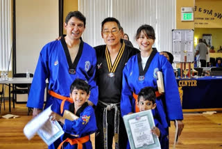 Madhuri shares memories from Taekwondo class