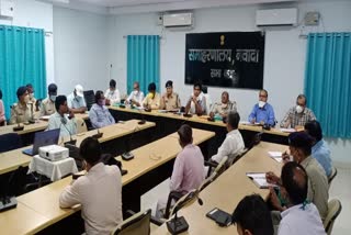 DM held a meeting of District Road Safety Committee in navada