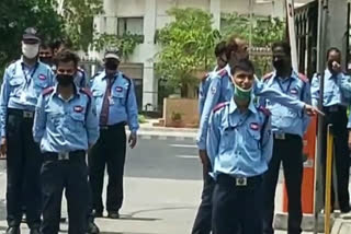 Guards on strike leaving security in Ghaziabad