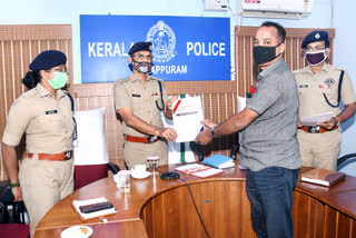 KL - mpm - police Award  സ്വാകാഡ് അം​ഗ​ങ്ങ​ള്‍​ക്ക്‌ പൊലീ​സ് മേ​ധാ​വി​യു​ടെ അം​ഗീ​കാ​രം  latest malappuram