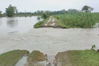 flood at Nalbari tihu Assam