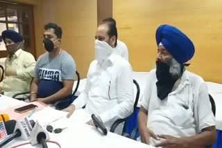 BSP workers hold press conference against Hoshiarpur administration