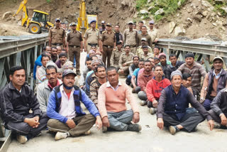 BRO restores bridge near India-China border