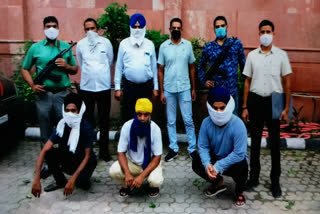 three terrorist of khalistan group arrested by special cell delhi