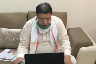 MLA Kamal Gupta has virtual dialogue with party activists in hisar