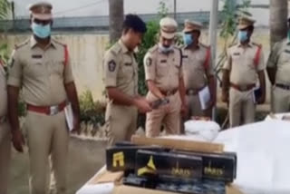 gutka pakets seized in krishna dst nandigama