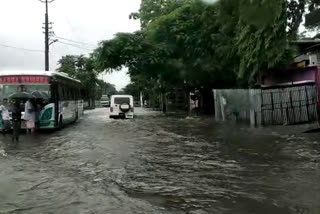 flood at borpeta road