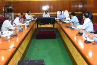 vizag joint collector meeting with several officials