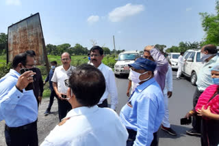 officers have inspected national highway 83 after high court order