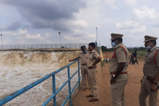 west godavari sp narayana naik visit polavaram project