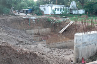 Construction work incomplete under Mini Smart City in sidhi