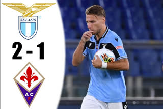 Lazio beat Fiorentina 2-1