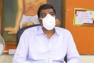 Srikakulam district collector J Nivas