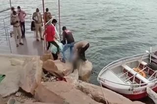 dead body in Chambal river, dead body in Kota