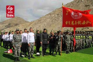 PLA border soldiers