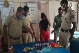 Drugs With 2 Persons Arrested By Police At Nagaon