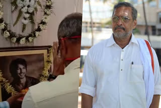 Nana Patekar meets Sushant Singh Rajput’s family in Patna. Watch video