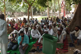 cleaning workers protest hisar