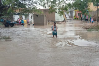 heavy rain fall in tadipatri constituency ananthapuram district