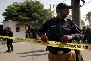 attack on Karachi Stock Exchange building