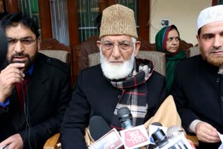 syed ali shah Geelani Quits Hurriyat