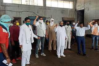 haryana roadways worker protest in charkhi dadri