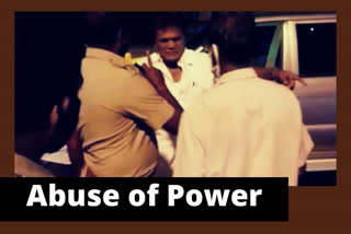 WATCH: Former MP assaults policemen in Tamil Nadu's Salem