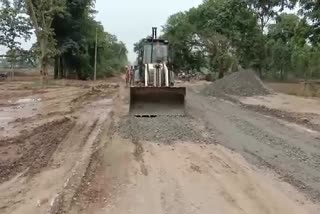 road construction started on etv bharat initiative