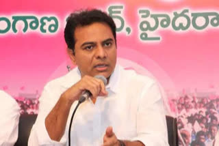 telangana minister-ktr comments hispeed train in hyd to vijayawada