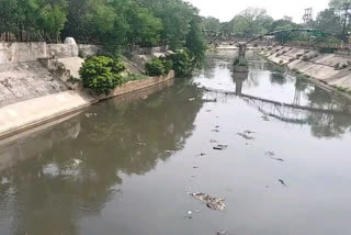 Gwalior district administration started cleaning  drains of the city to avoid flood condition