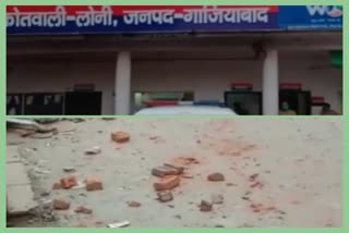 Stone pelting between two sides in Loni police station area of Ghaziabad