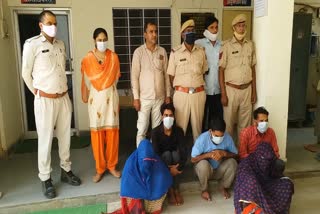 Alwar Crime News, NEB Police arrested 2 women