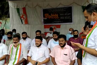 Youth congress  കാസർകോട്  പിഎസ്‌സി  റാങ്ക് പട്ടിക  യൂത്ത് കോൺഗ്രസ്  ഉപവാസം  kasarkode  fasting strike  PSC  rank lists